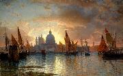 William Stanley Haseltine Santa Maria della Salute painting